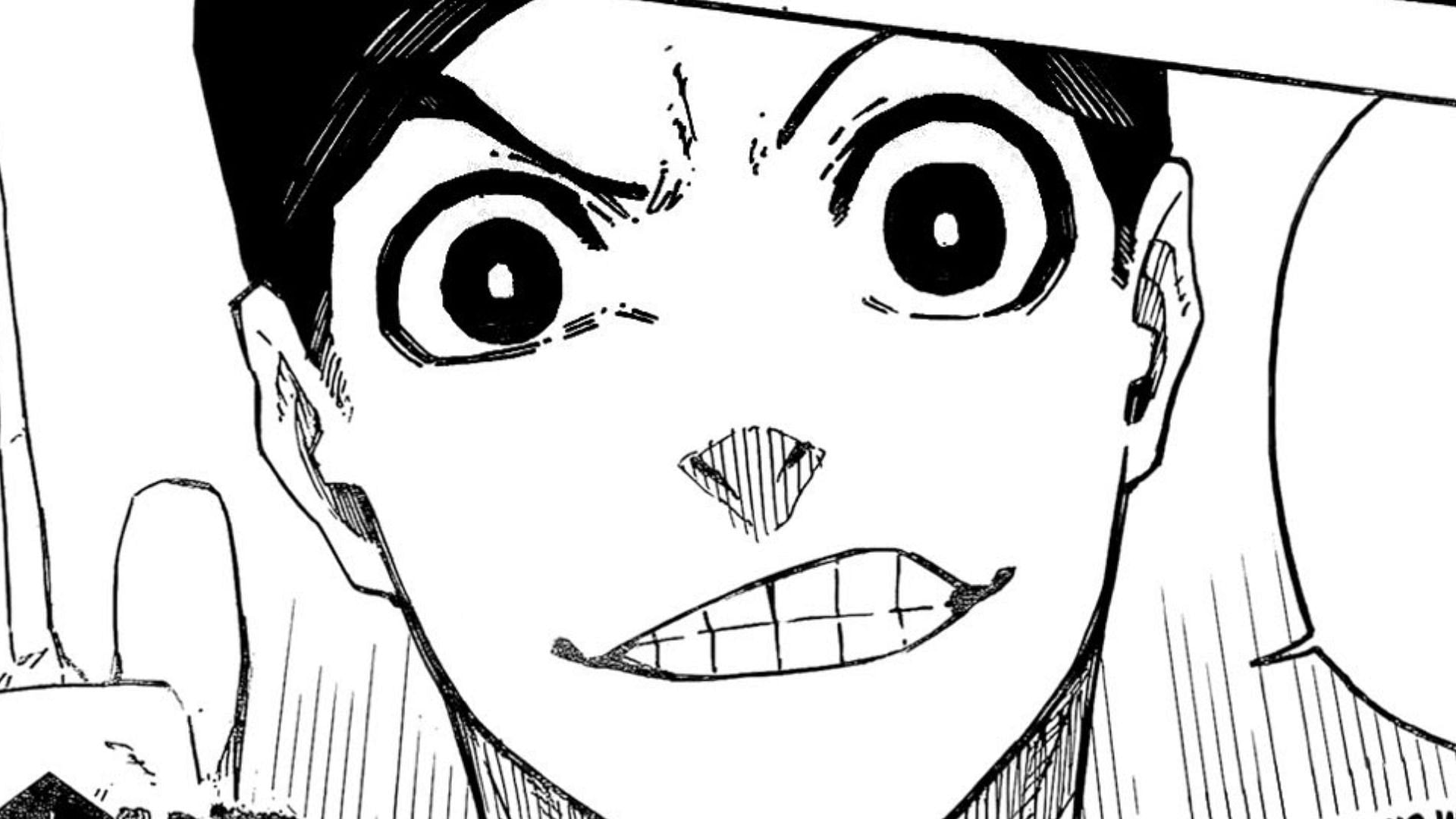 Igarashi Gurimu as seen in Blue Lock chapter 309 (Image via Kodansha)